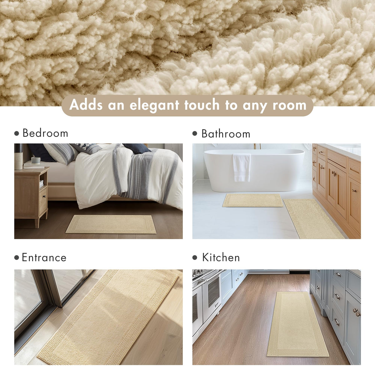 Care instructions indicate machine washable convenience for quick refresh.
