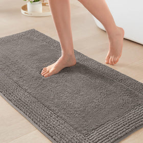 Madison Park Splendor dense-top 3000gsm rug delivering plush bathroom comfort