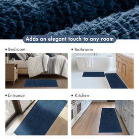 Madison Park Splendor rug machine washable for easy cleaning.