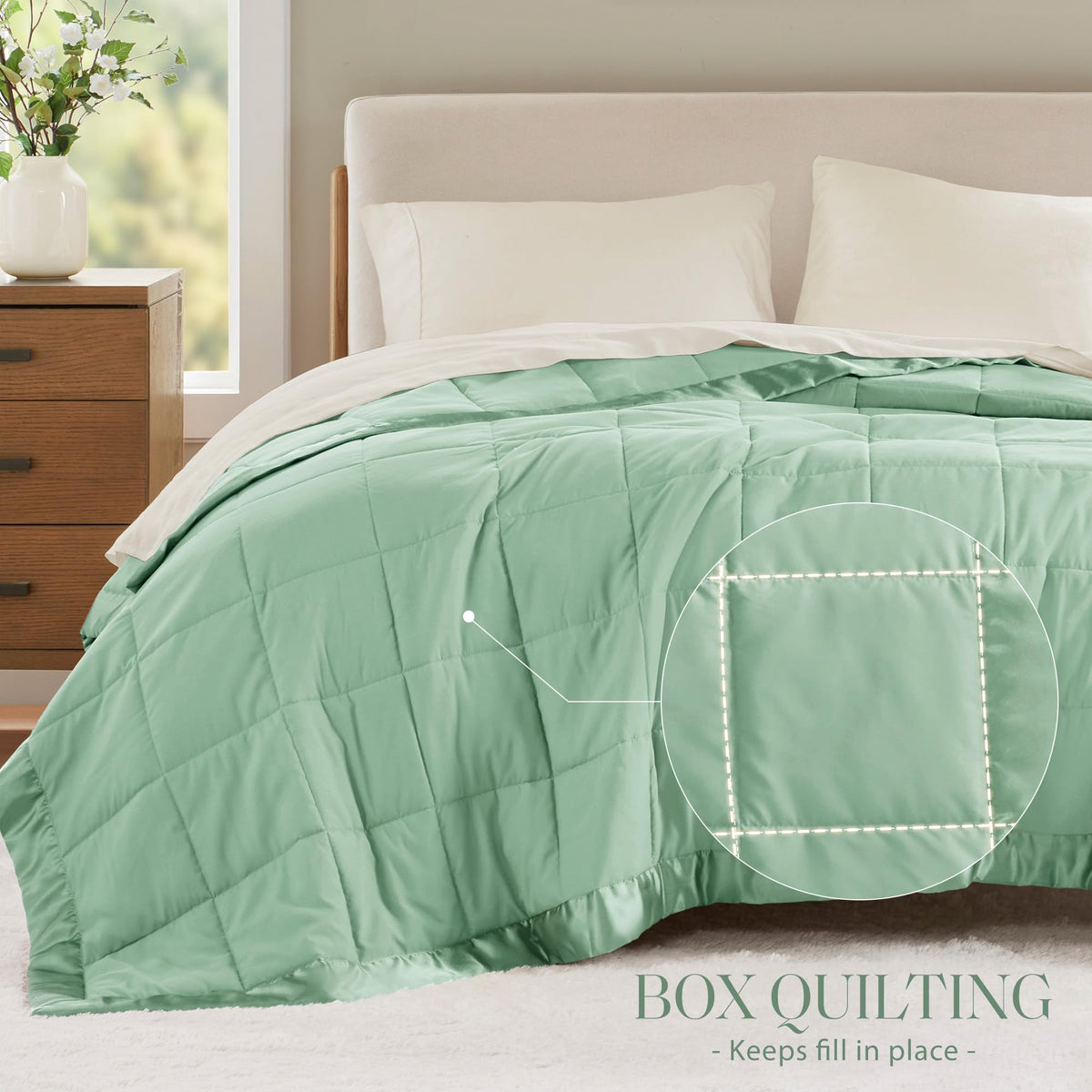 Madison Park Windom blanket 3M Scotchgard demonstrates moisture management and easy stain release