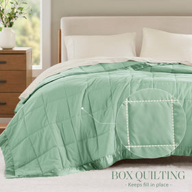 Madison Park Windom blanket 3M Scotchgard demonstrates moisture management and easy stain release