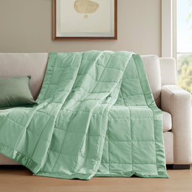 Madison Park Windom lightweight blanket for cool summer nights and layered warmth
