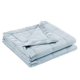 Madison Park Windom satin trim close-up highlighting luxurious binding and silky feel
