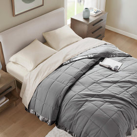 Madison Park Windom breathable and lightweight for warm nights.