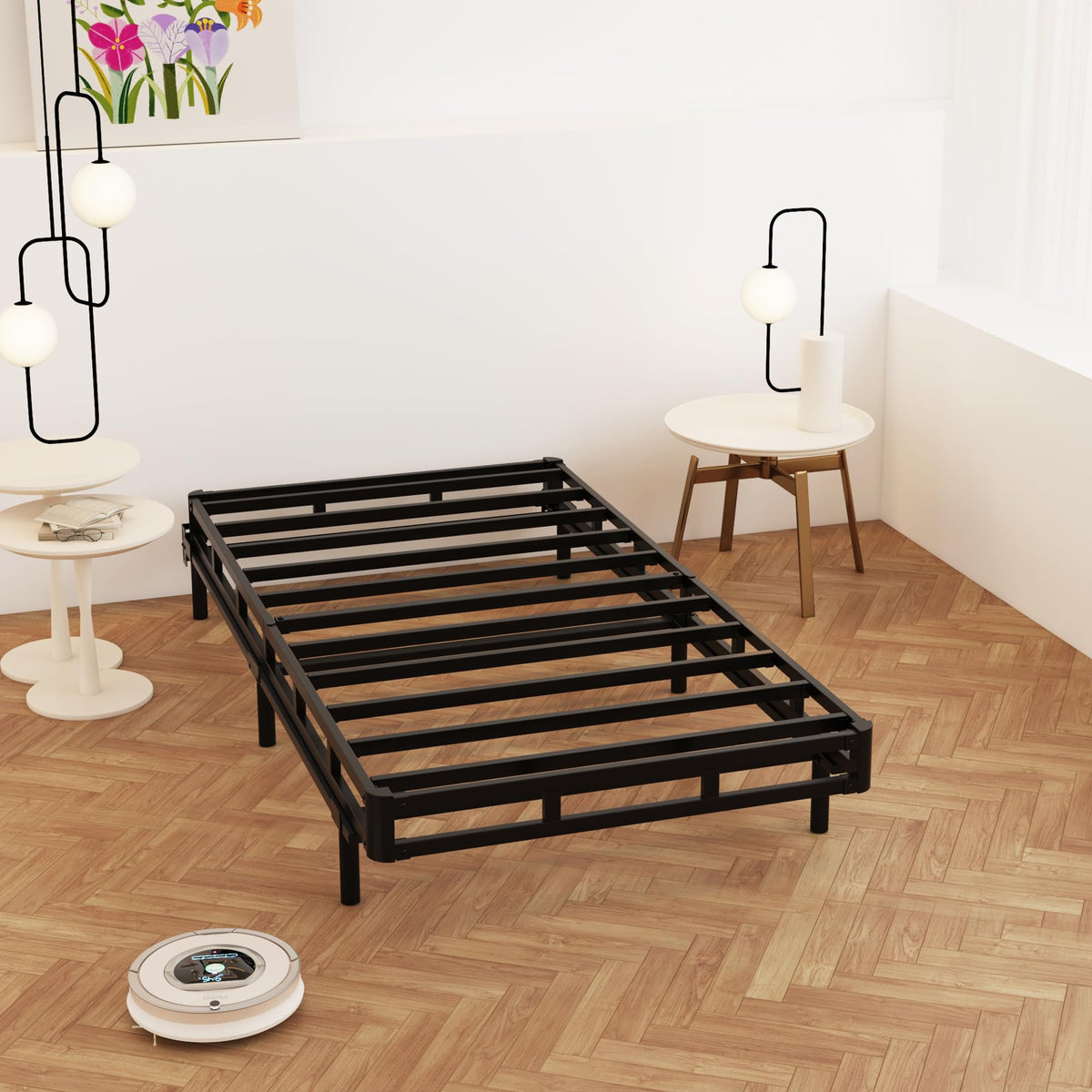 Maenizi heavy-duty support keeps mattress stable over time