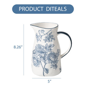 Magclay decorative pitcher vase on dining table elevates everyday moments.