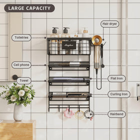 Magheo carbon steel construction provides durable heat dissipation during styling.