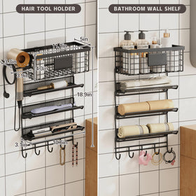 Magheo front basket with a DIY card slot adds personalized decoration.