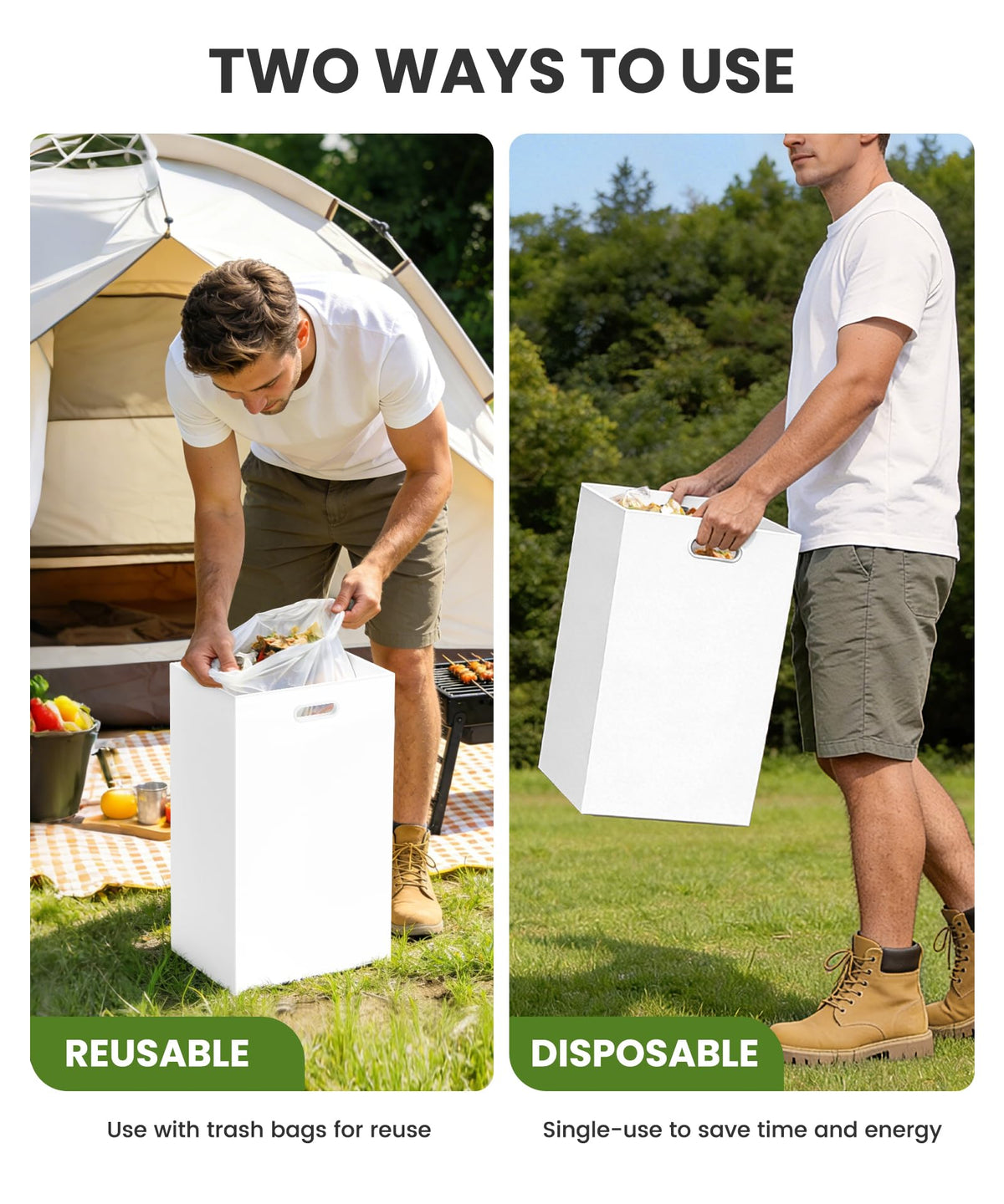 Magicheap waterproof coating protects against spills during outdoor gatherings.