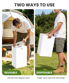 Magicheap waterproof coating protects against spills during outdoor gatherings.