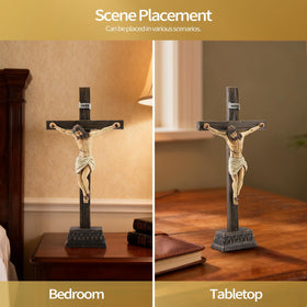 Magicsculp home decor setting elevates calm, faith-inspired ambiance.