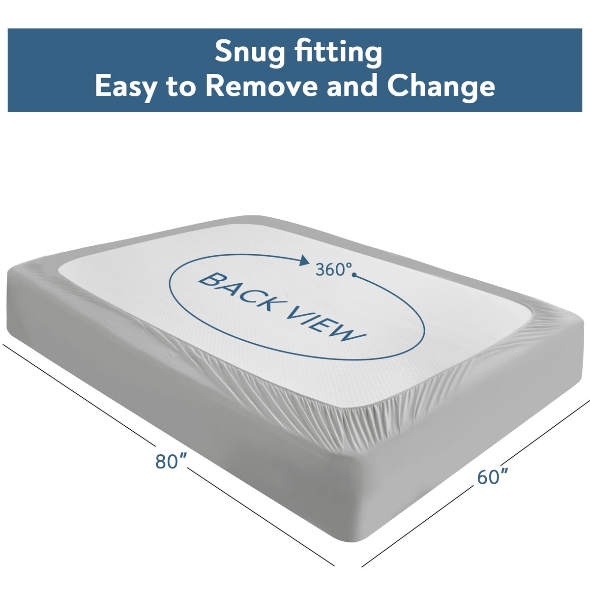 Magik & Kover noiseless design minimizes crinkling for undisturbed sleep.