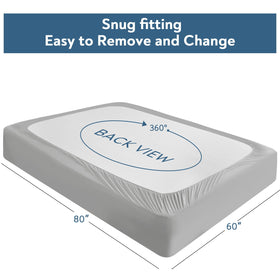 Magik & Kover noiseless design minimizes crinkling for undisturbed sleep.