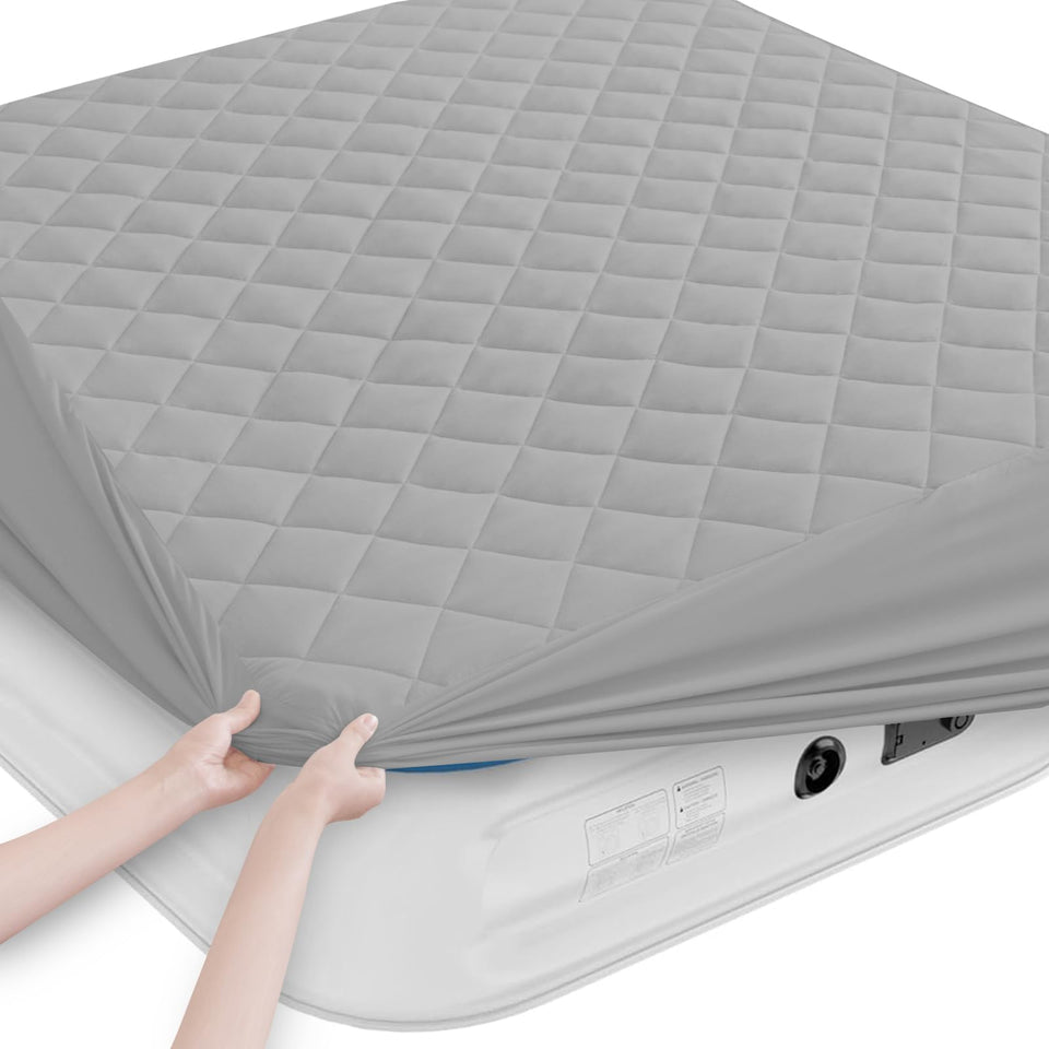 Magik & Kover queen mattress pad topper for plush comfort and protection.