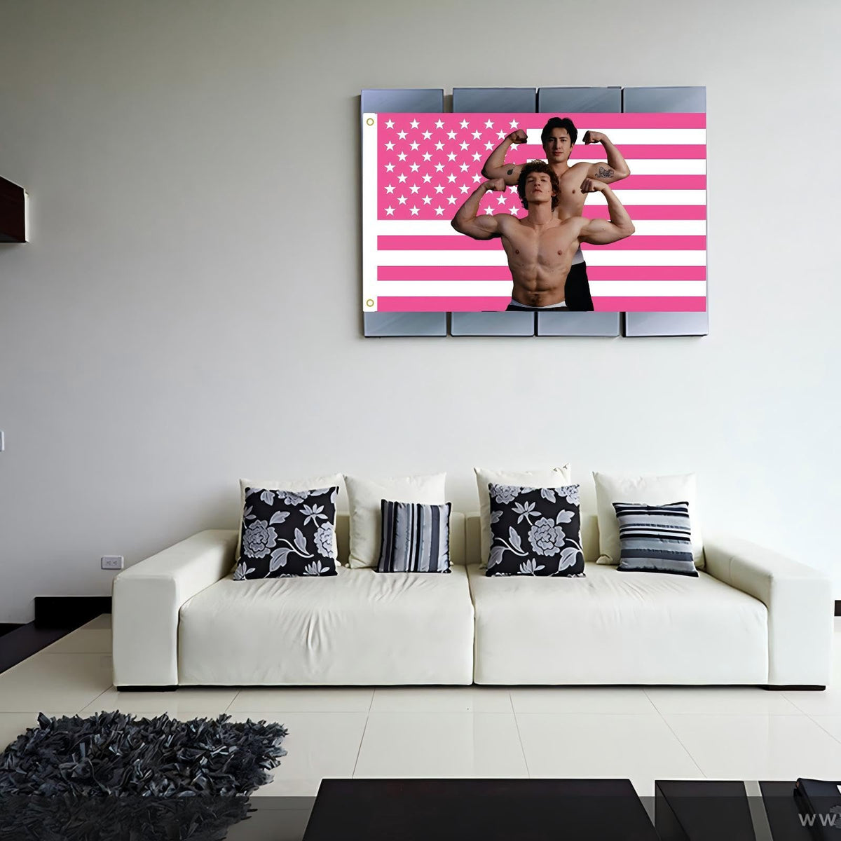 MAGJIUKE Dorm-room tapestry creates a focal point in small spaces.