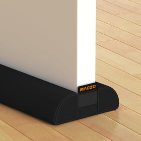 MAGZO door draft stopper under-door seal reduces drafts and improves energy comfort.