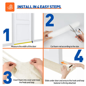 MAGZO energy-saving seal helps keep rooms warmer in winter and cooler in summer.