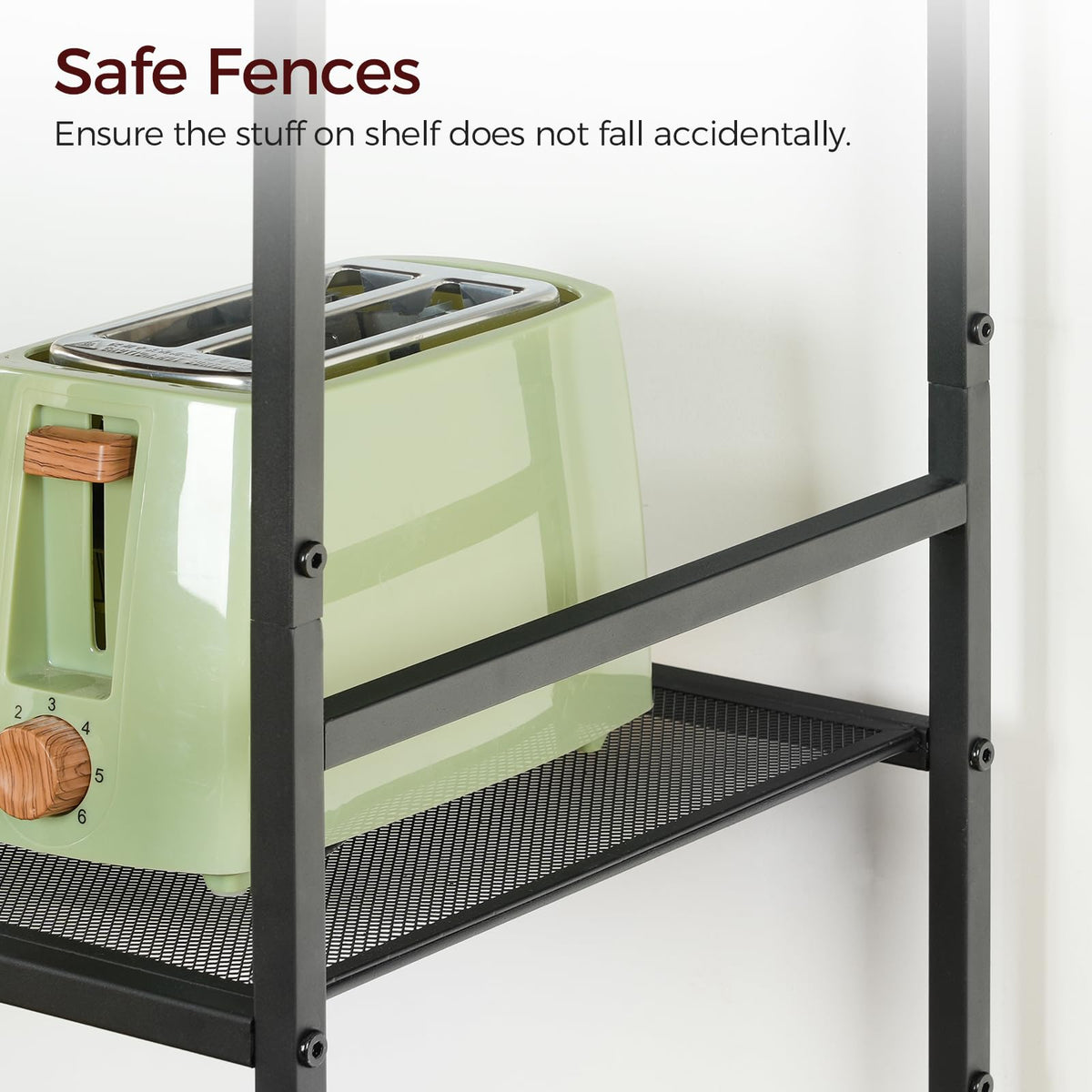 MAHANCRIS adjustable feet and anti-tip design ensure stability.