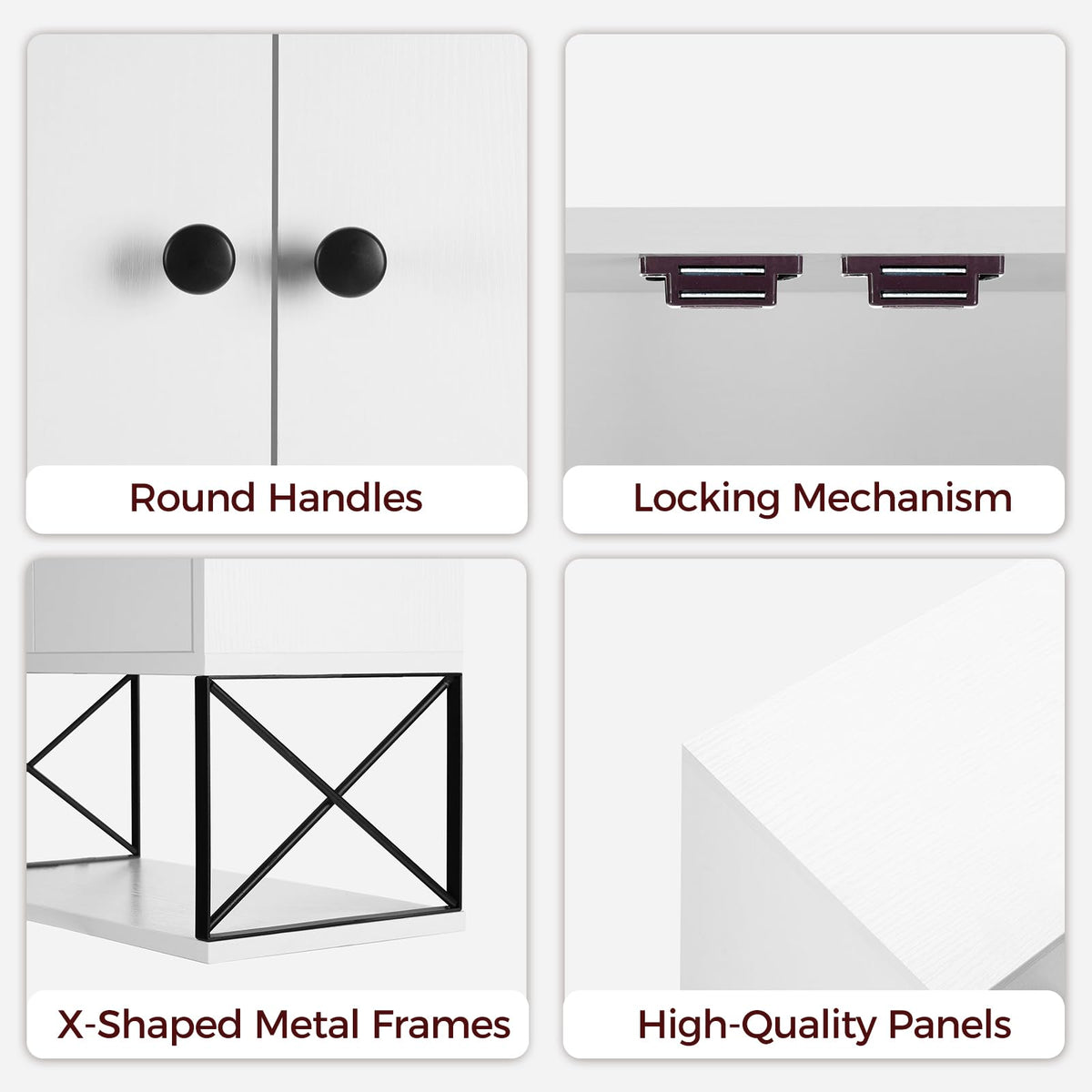 MAHANCRIS side X-frames prevent items from rolling off