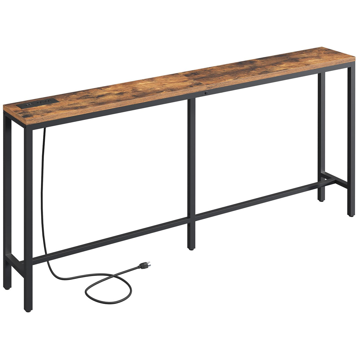 MAHANCRIS 70.9 inch console table with a wide slim profile for entryways and hallways