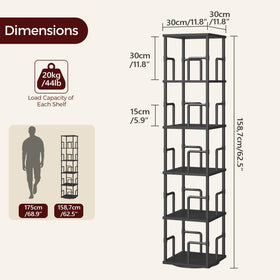 MAHANCRIS corner space-saving design: fits neatly in living room corners.