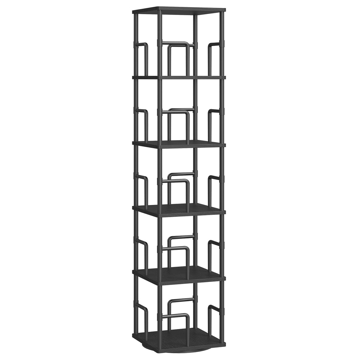 MAHANCRIS industrial-style bookcase: robust storage with chic accent.
