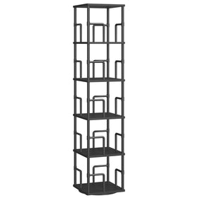 MAHANCRIS industrial-style bookcase: robust storage with chic accent.