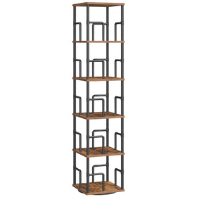 MAHANCRIS fits living room, bedroom, or study with rustic brown and black finish.
