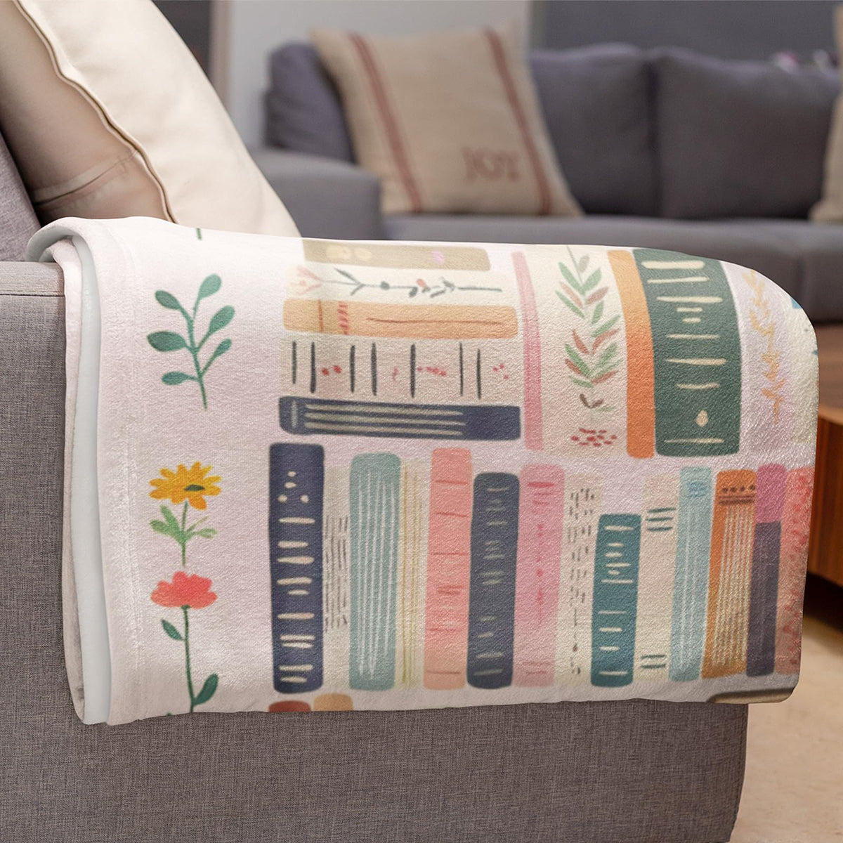 Mahrokh gift-ready blanket ideal for book clubs and librarians