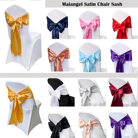 Maiangel elegant chair decor gold to elevate event aesthetics.