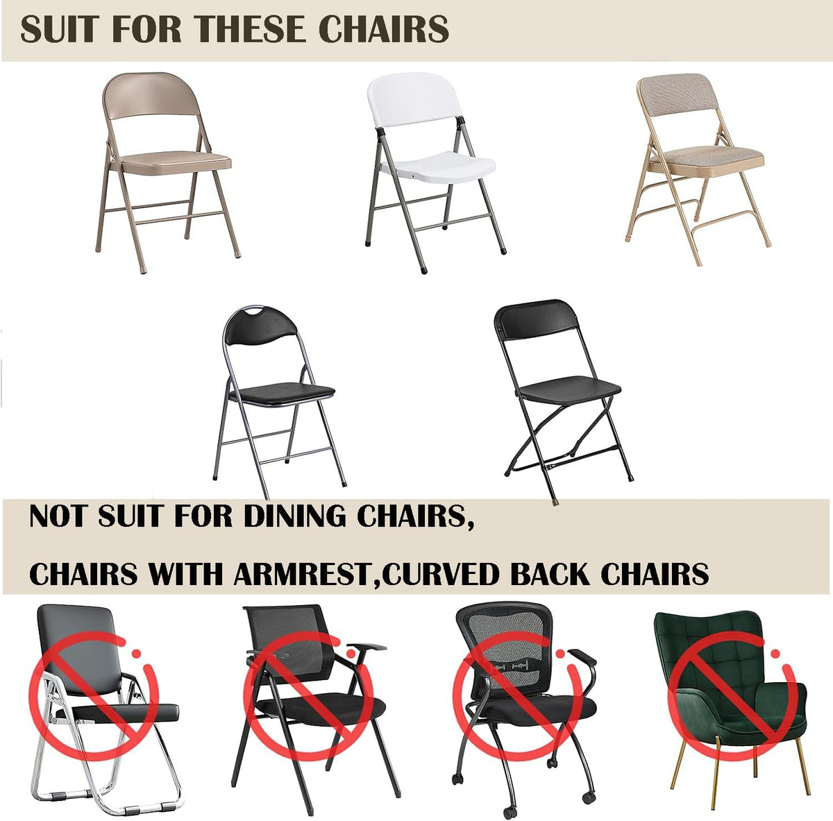 Maiangel folding-chair protection against dust and stains