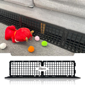 MAINTEEE under couch blockers installed under sofa prevent pet burrowing