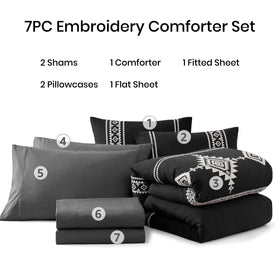 MaiRêve pillowcases match the set for complete bed-in-a-bag convenience