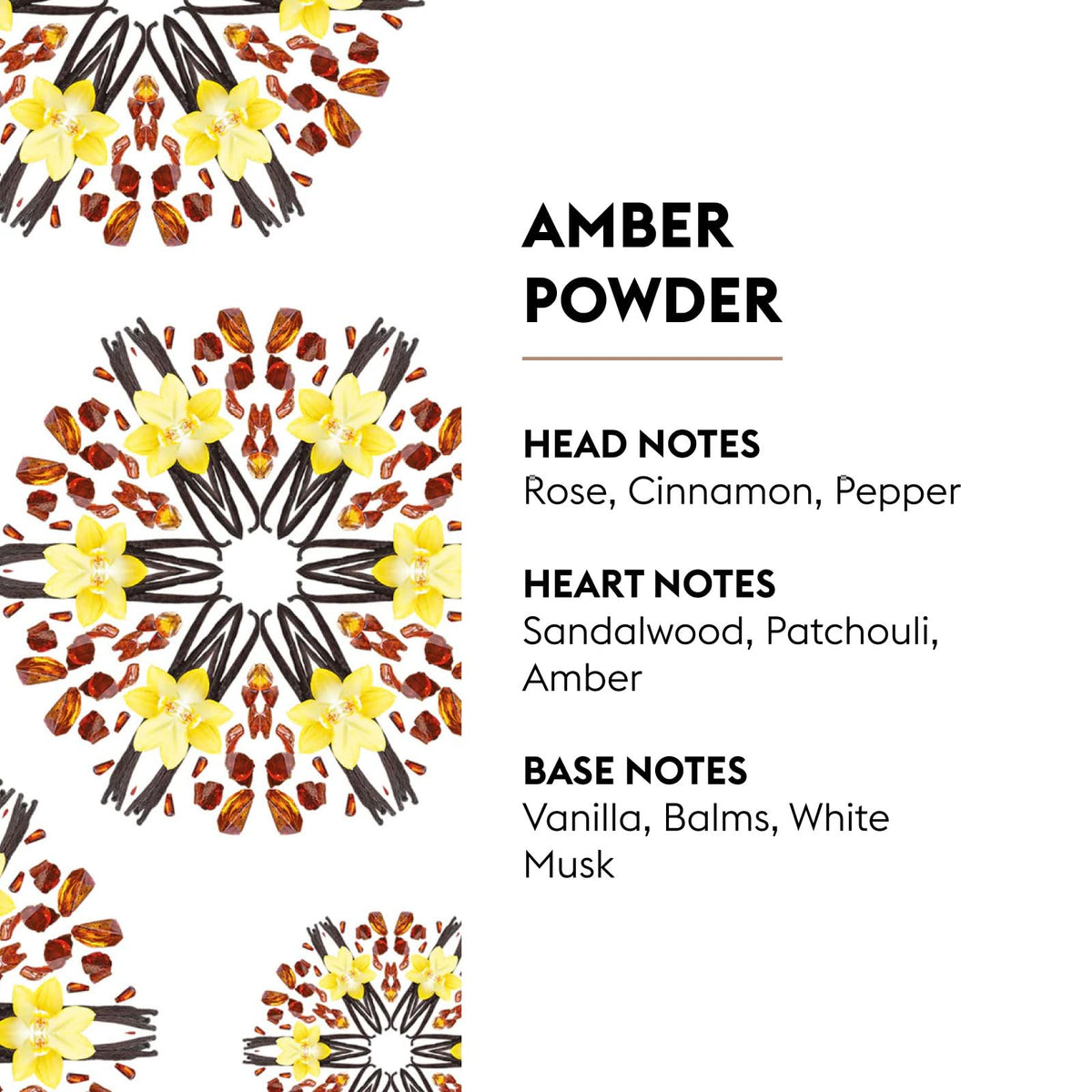 Amber Powder diffusion process highlights steady fragrance release from the lamp reservoir.