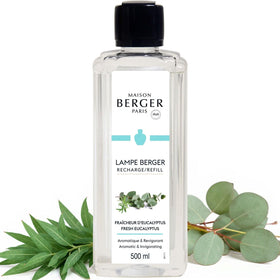 MAISON BERGER Fresh Eucalyptus refill bottle for flameless diffusion