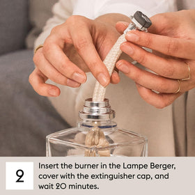 Lemon Flower refill demonstrating odor neutralization and fragrance diffusion
