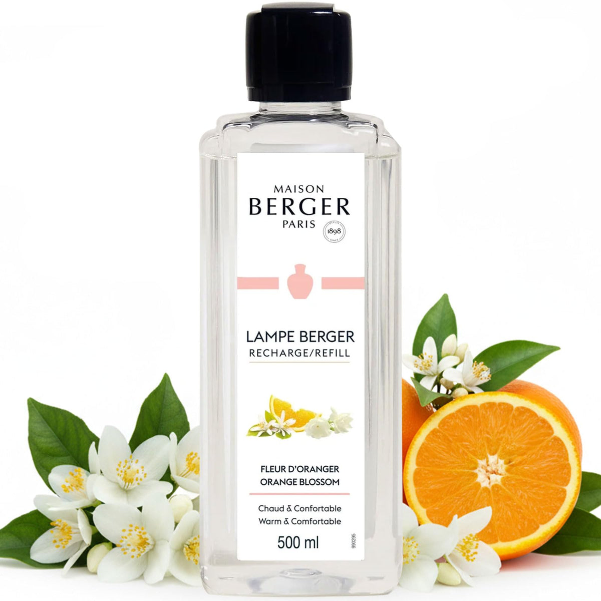 MAISON BERGER Orange Blossom Refills evoke fresh citrus floral notes while refreshing air in living spaces.