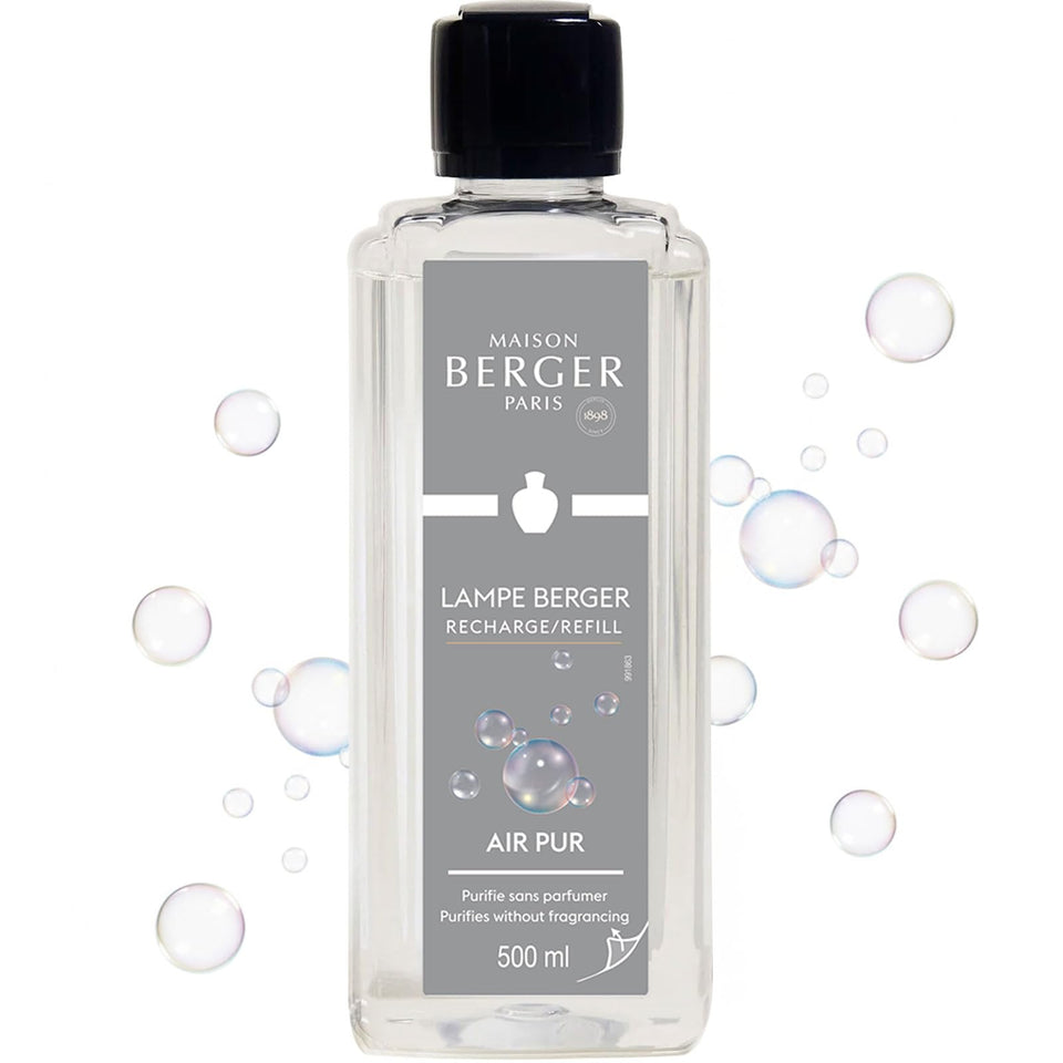 Maison Berger So Neutral refill bottle, front view, highlighting fragrance-free air refreshment.