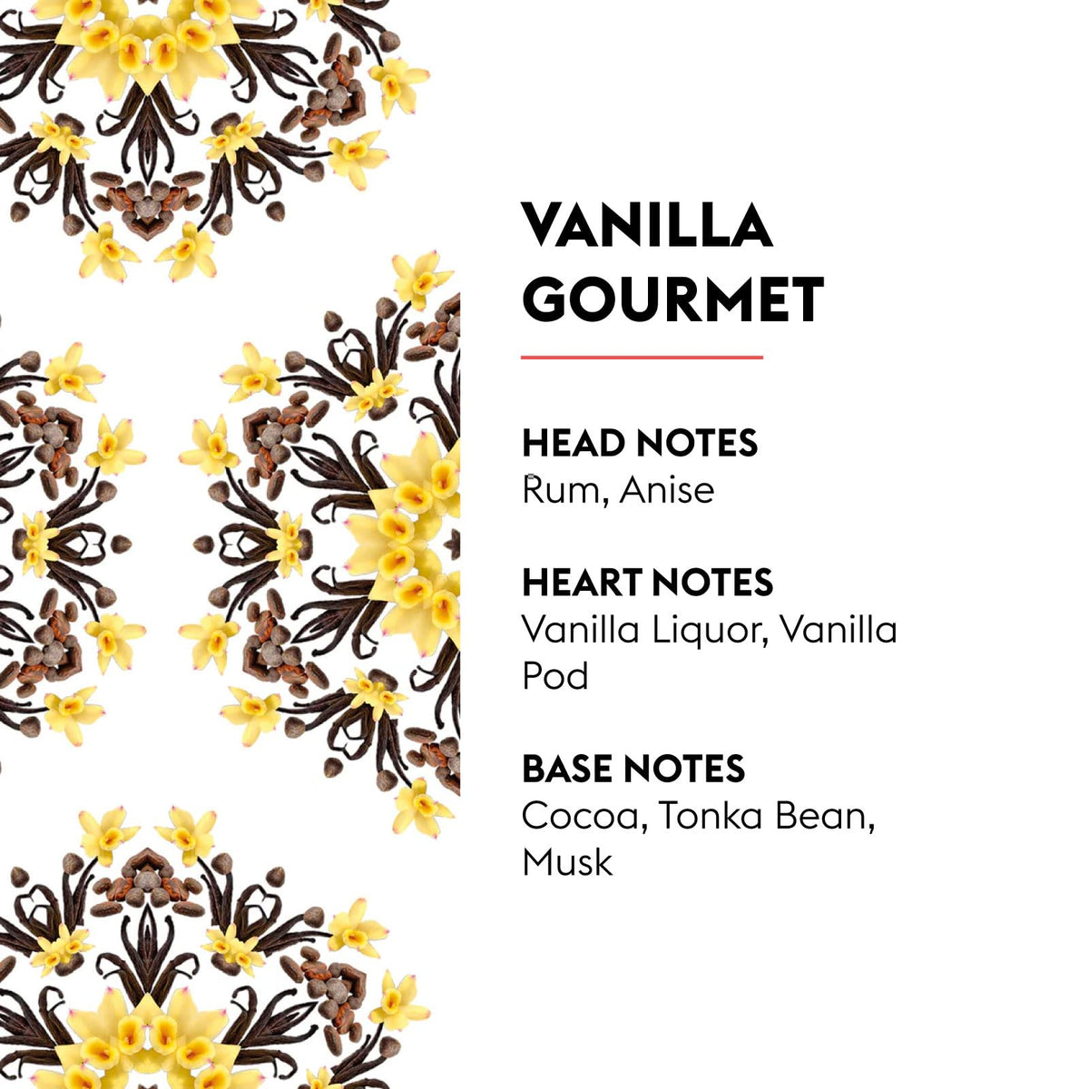 Vanilla Gourmet refill label clearly visible for quick identification