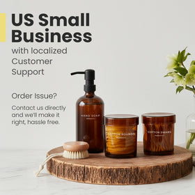 Jars measure 3.25 in W by 3.63 in H for compact spacing