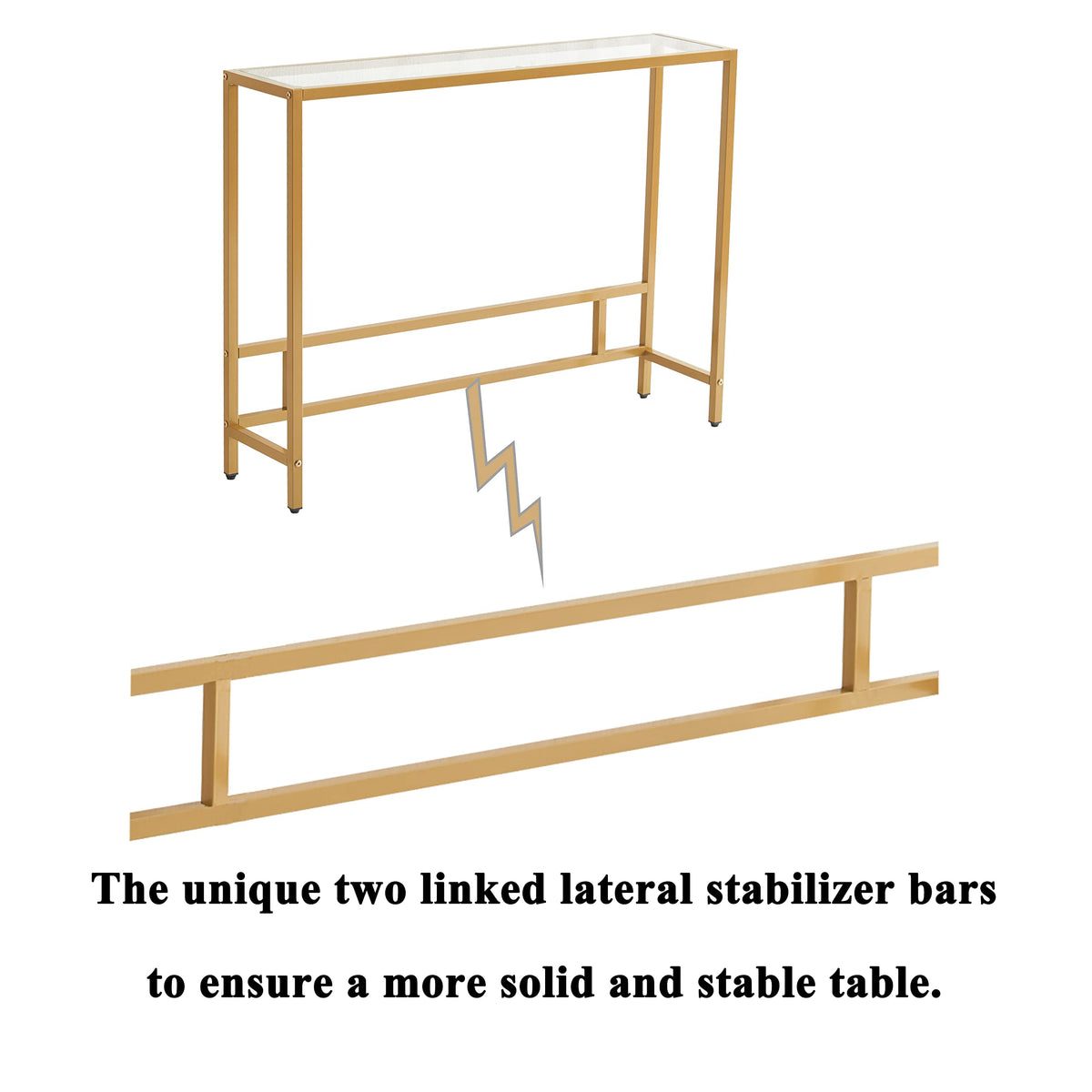 MAJARO bottom crossbar adds sturdiness for daily use