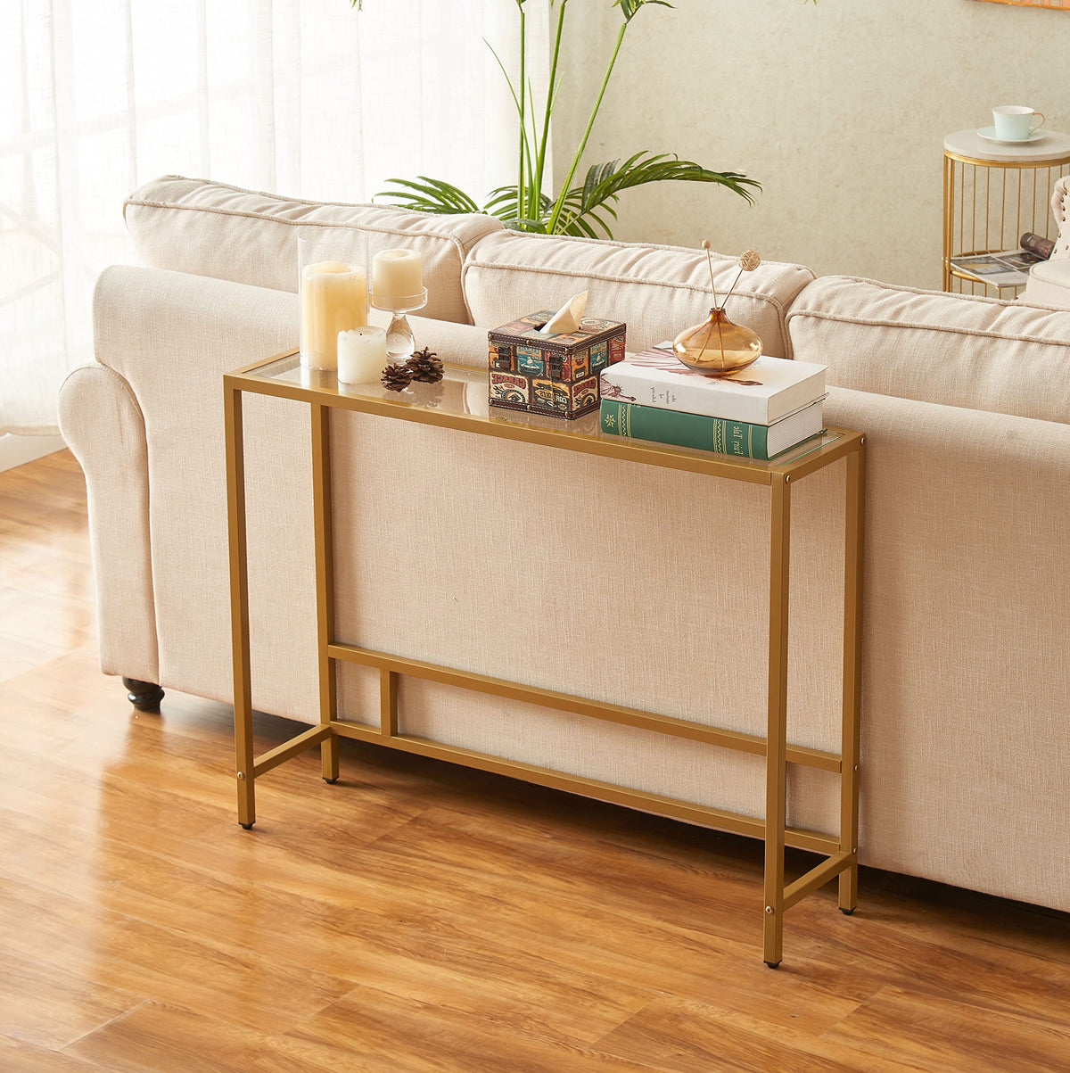 MAJARO side view highlights slim profile for compact spaces