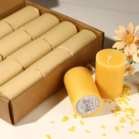 MAKALONE home decor candle adds warm ambiance to living rooms.