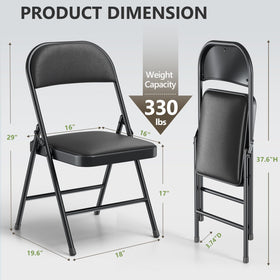 MAKE CHANGES folding chairs lightweight and portable for travel.