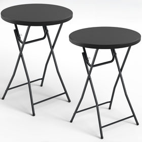 Make Changes 32in folding table deployed for quick event setup.