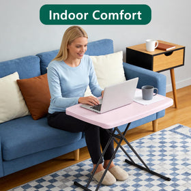 Unfolded state shows robust X-leg stability for reliable support.