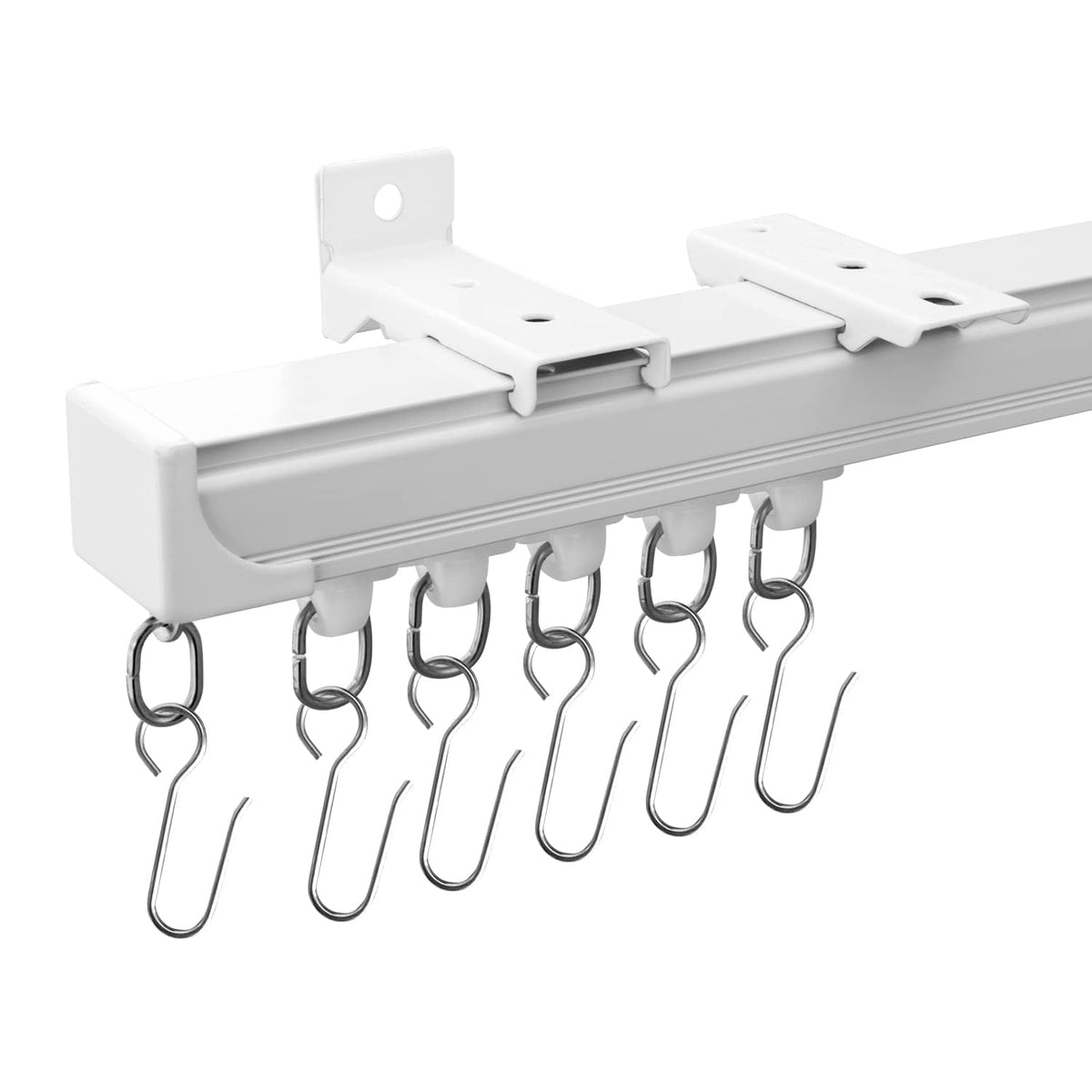 MaKefeile outdoor privacy track is ideal for patios or RV spaces.