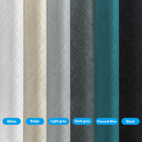 MaKefeile room-divider curtains privacy panel blackout fabric for complete daytime privacy.