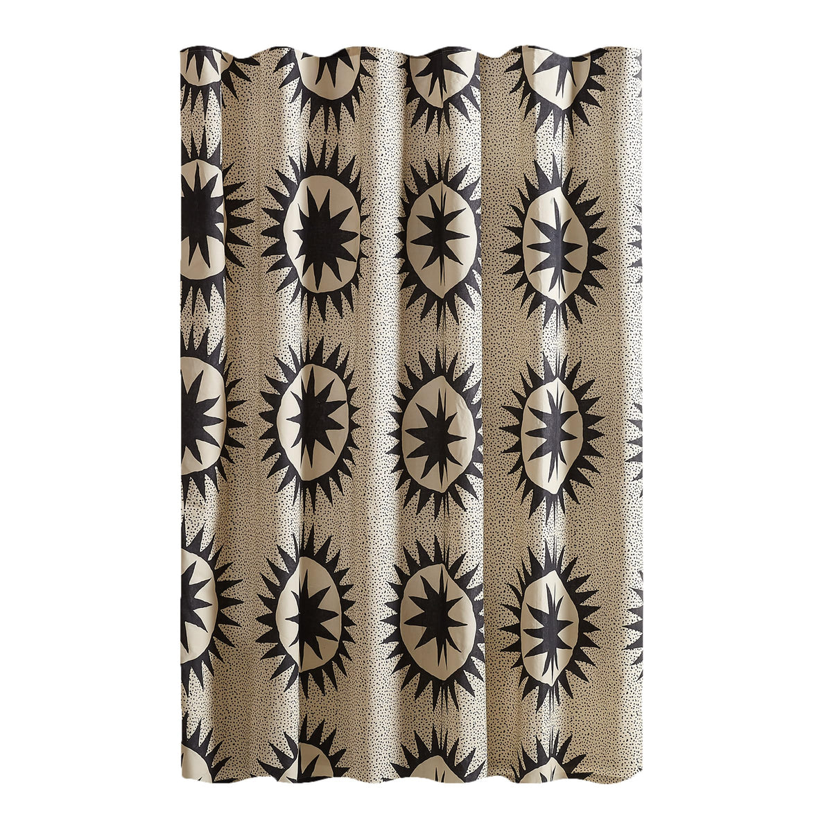 Makers Collective Jungalow Soleil cotton-drape curtain offers soft touch and easy care