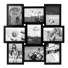 Malden 9-opening collage frame with nine 5x7 openings for versatile memory displays.